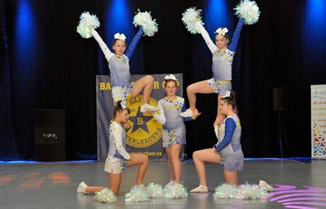 BSV 68 Sebnitz e.V. - Cheerleading - Die Sebnitzer Cheerstars - beim Auftritt auf dem Basta Cheer Cup