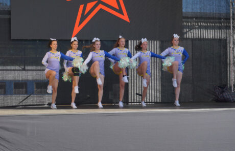 BSV 68 Sebnitz e.V. - Cheerleading - Die Sebnitzer Cheerstars - beim Auftritt