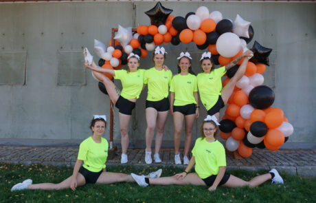 BSV 68 Sebnitz e.V. - Cheerleading - Die Sebnitzer Cheerstars - nach dem Auftritt