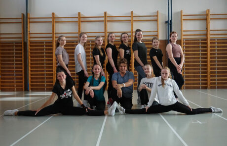 BSV 68 Sebnitz e.V. - Cheerleading - Die Sebnitzer Cheerstars - beim Training