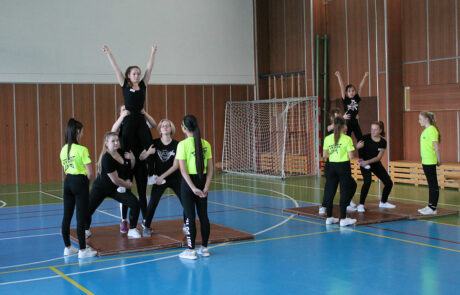 BSV 68 Sebnitz e.V. - Cheerleading - Die Sebnitzer Cheerstars - beim Training