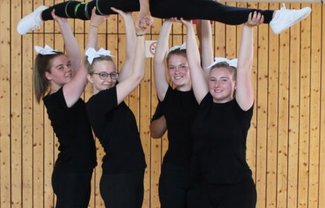 BSV 68 Sebnitz e.V. - Cheerleading - Die Sebnitzer Cheerstars - beim Training