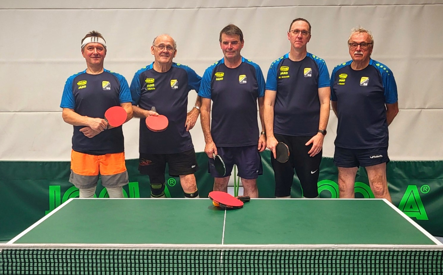 111 Abteilung Tischtennis - zweite Mannschaft